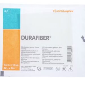 Durafiber 10* 10 cm 1szt opatrunek włókninowo-żelowy